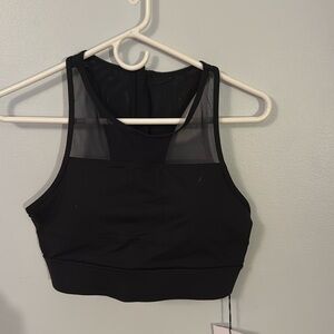 ZYIA sz L all star black bra and ZYIA NAMASYE long sleeve shirt NWT